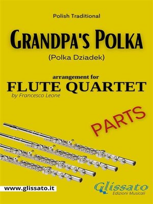 cover image of Grandpa's Polka--Flute Quartet (parts)